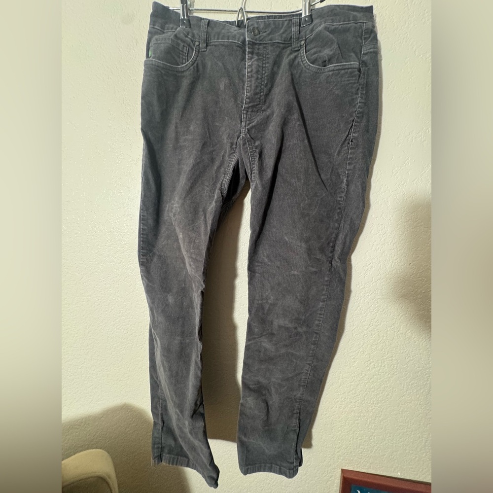 Stio Men's Charcoal Corduroy Pants